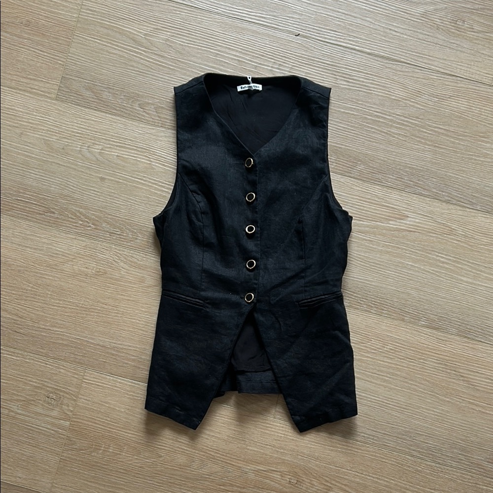 Reformation Aspen Top - Black
